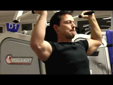 HIT+++High Intensity Training+++Working Shoulder+++Overhead Press+++Nautilus