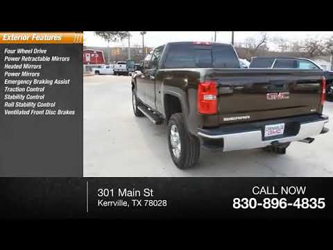 2018 GMC Sierra 2500HD Kerrville TX JF169837