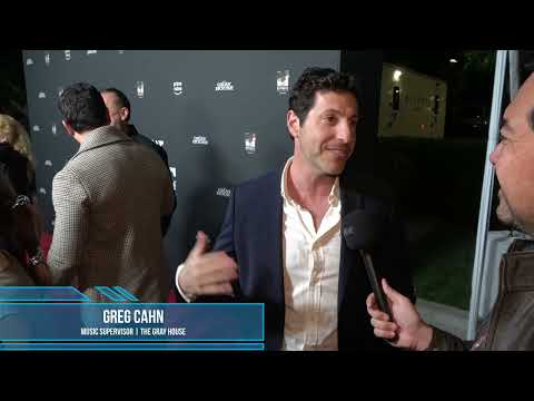 Greg Cahn Carpet Interview at The Gray House Special Screening