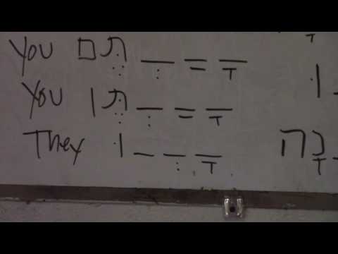 Learning Biblical Hebrew Lesson 1.1