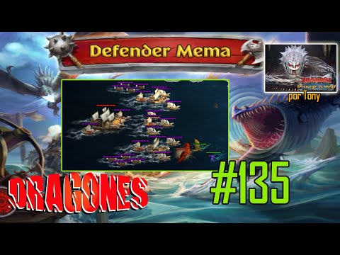 Dragones, el Resurgir de Mema "#135 - Defender Mema de Flota 135" por Tony