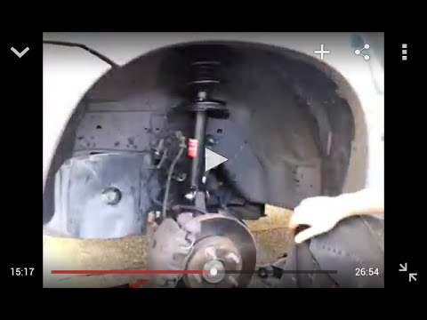How to Replace Front Struts ex: Ford Escape / Mercury Mariner / Mazda Tribute Monroe 171594 171593