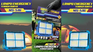 Download lagu LAMPU EMERGENCY TENAGA SURYA MITSUYAMA | MS-516 mp3