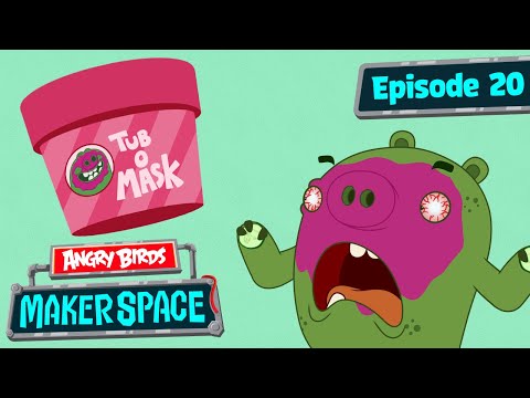 Angry Birds MakerSpace | Ultimate Beauty Mask Tutorial - S1 Ep20