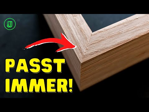 Perfekte GEHRUNG von Hand: Mit dieser VORRICHTUNG klappt's in Sekunden! | Jonas Winkler