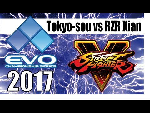 SFV EVO 2017 -Pools- TOKYO-SOU PONZAMAN (RASHID) vs RZR XIAN (IBUKI)
