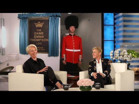 Ellen's Permanent Dedication to Dame Emma Thompson