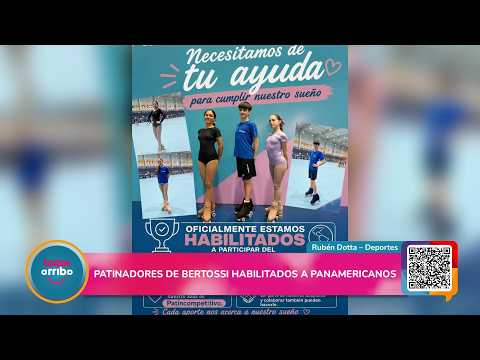¡RUMBO AL PANAMERICANO! Tres Patinadores De Bertossi Representarán Al País