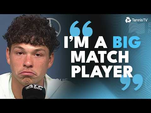 Ben Shelton REACTS to His EPIC Performance vs Mensik 🎙️ | Montreal 2026