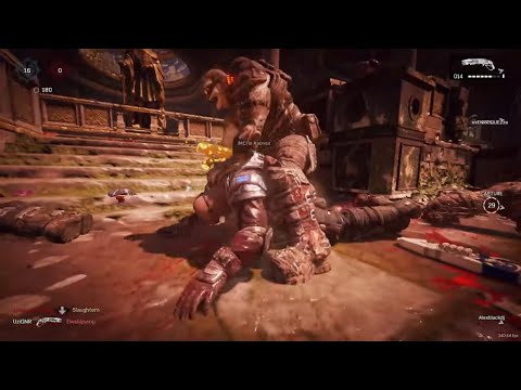 EMBARRASSING ANOTHER TOXIC TEABAGGER - GEARS OF WAR 4