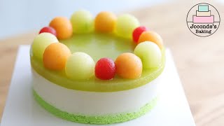 멜론케이크는 이런 방법으로 만들어보세요. /Melon cake