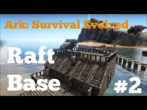 Ark Survival: How to build a Starter Raft!