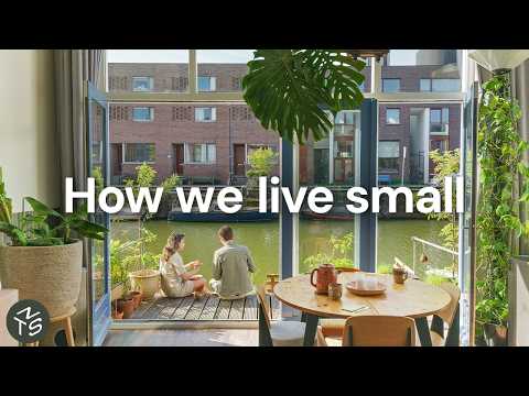 阿姆斯特丹夫婦如何在 45 平方米/484 平方英尺的小型 DIY 閣樓中生活 (How an Amsterdam Couple Live in Their Small DIY Loft, 45sqm/484sqft)