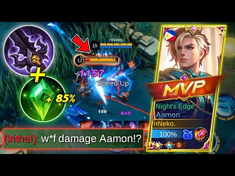 AAMON DEMON HUNTER SWORD + HOLY CRYSTAL VERY INSANE DAMAGE! MELTING THE META MARKSMAN