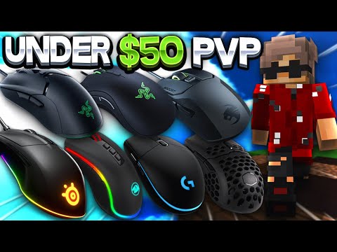 Flowaze - Top 7 BEST BUDGET PvP Mice For Minecraft PvP 2021 | Butterfly & Jitter Clicking! (Under $50)