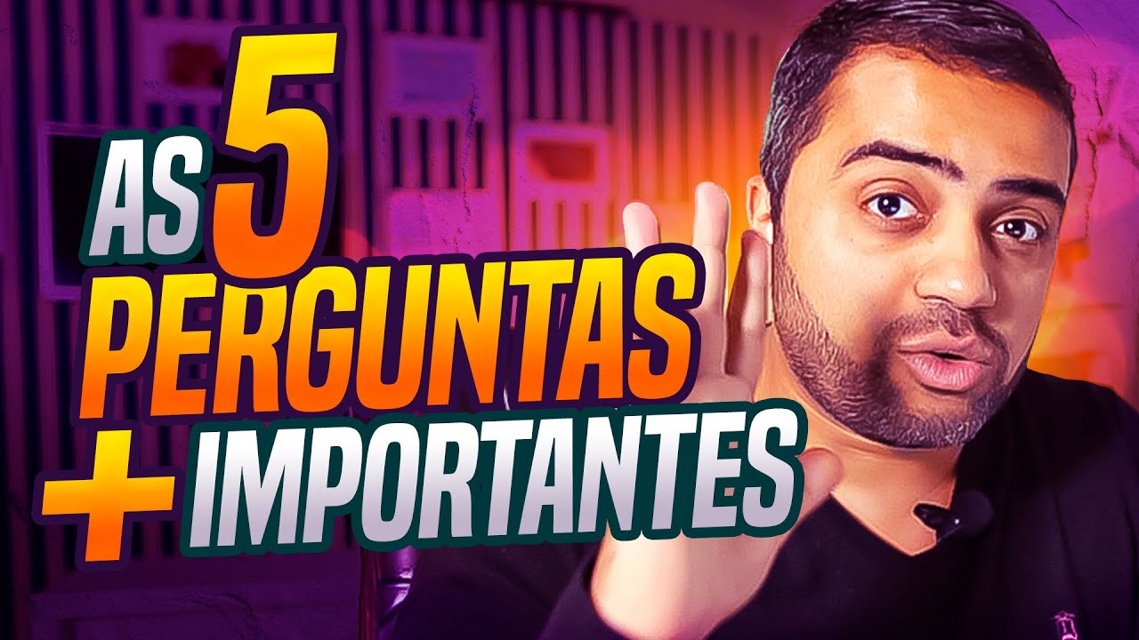 AS 5 PERGUNTAS ESSENCIAIS NA HORA DE VENDER UM SEGURO DE VIDA | Rodrigo Rosa