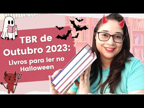 TBR DE OUTUBRO 2023: Livros para ler no Halloween ???| Biblioteca da R