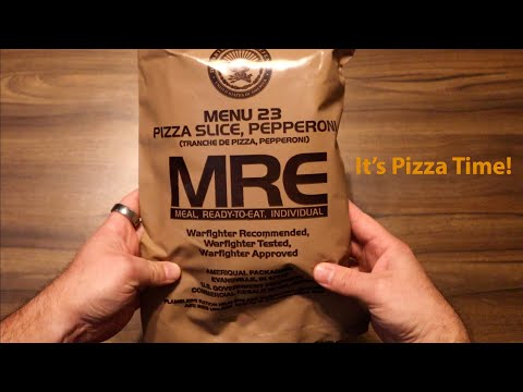 U.S. MRE Review | Menu No. 23 | Pizza Slice Pepperoni