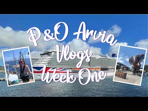 P&O Arvia Mediterranean Cruise | WEEK ONE | Embarkation, La Coruna, Valencia and the High Ropes!