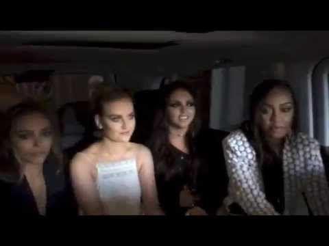 Little Mix on their way to the Radio 1 Teen Awards!