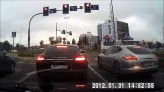 preview picture of video 'Porsche Panamera x2 - Wrocław, Poland'