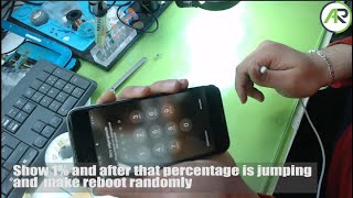 iPhone 6 Battery Percentage 1% and Jumping when unplug and replug the charger