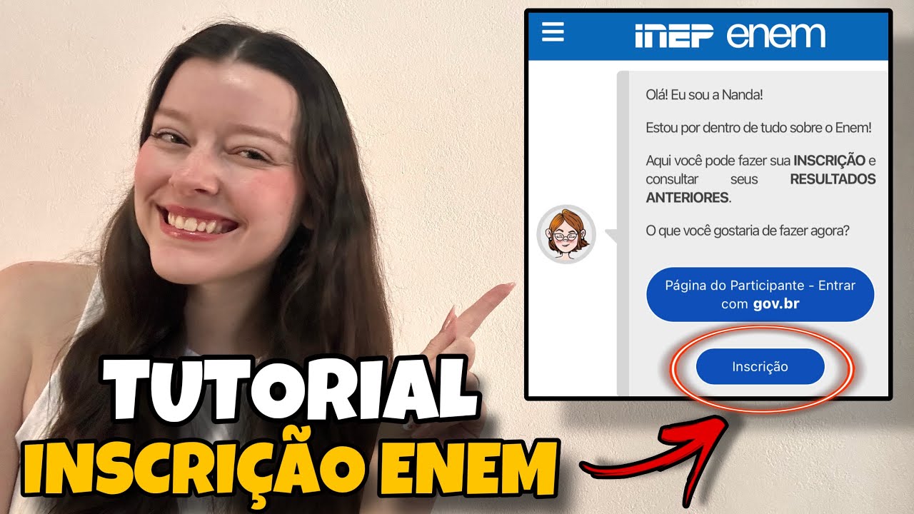 PASSO A PASSO PARA SE INSCREVER NO ENEM 2025 | Como Fazer a Inscrição do Enem✅
