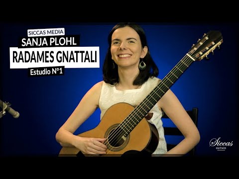 Sanja Plohl plays the Estudio nº1 by Radamés Gnattali | Siccas Media