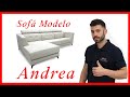 Miniatura Sofá Chaiselongue Andrea