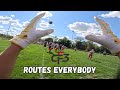 12 Year Old ROUTES Everybody Go Pro PeeWee Football POV