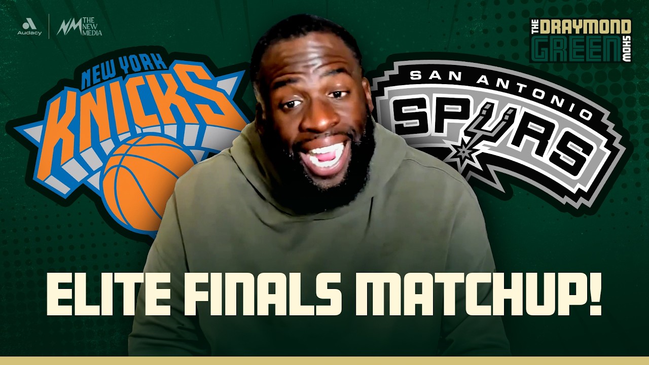 Draymond Green on Keys To Knicks vs Spurs NBA Finals Matchup & Steph Curry's Li-Ning Shoe Deal!