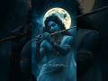 Krishna Flute - Harsh Saklani ( Krishna AI Art Edit)🦚 #ai #krishna #krishnaflute #moonlight #shorts