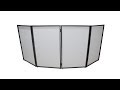 ProX DJ FACADE Black & White Scrim Package XF-4X3048B