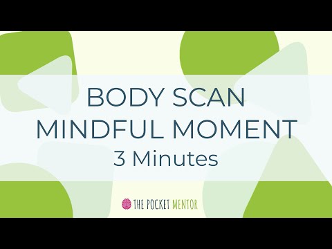BODY SCAN | Guided Mindfulness Meditation 3 minutes (2022) Stress and Anxiety Release