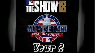 MLB 18 The Show - Texas Rangers Franchise Yr 2 - All-Star Game