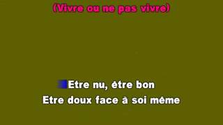 karaoké Les souliers rouges Vivre ou ne pas vivre avec coeur feminine