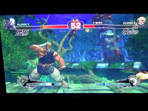 WNF Super Street Fighter 4 AE Velorc1aptor (Gouken) vs Tekken Tim (Seth)