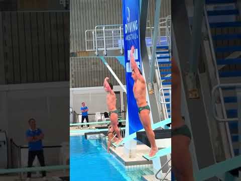 Synchro At Australia Champs With Hudson Skinner
