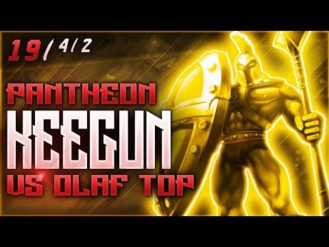 S8 | Keegun Pantheon vs Olaf TOP | Ranked League VOD