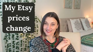 I Lowered Prices in my Etsy Shop. Here's Why