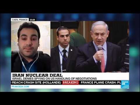 Milad Jokar on Israel, the US and Iran on France 24 English