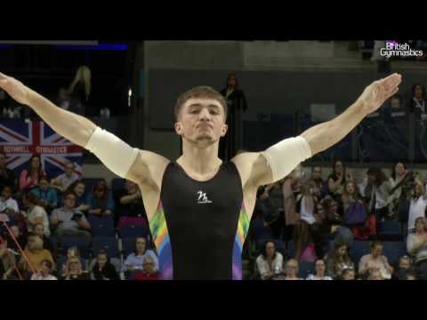 Sam Oldham Parallel Bars Men's Masters 2017 British Gymnastics Championships