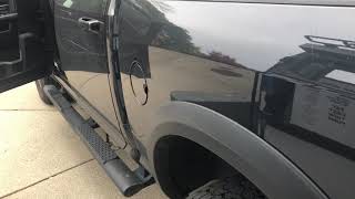 Dodge Ram 1500 – How to open the gas cap/fuel door