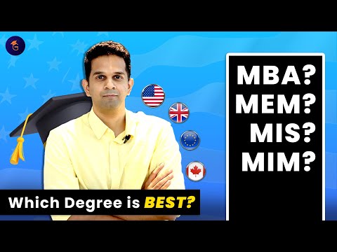 MEM vs MIS vs MBA vs MIM 🤯 Which Master’s is BEST for You Abroad?