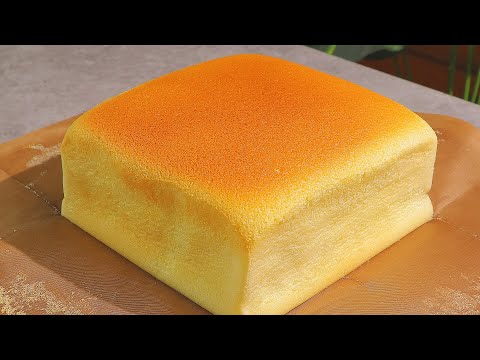 Taiwanese Soufflé Castella Cake Recipe | Bake&Curry