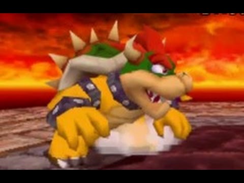 Super Mario 64 DS - 100% Walkthrough Part 7 - Bowser in the Fire Sea & Dire, Dire Docks