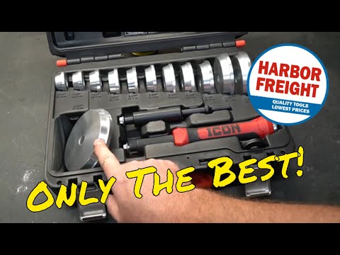 Harbor Freight Professional Bearing and Seal Driver, ICON Full Tool Review, NTDT!