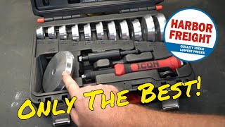 Harbor Freight Professional Bearing and Seal Driver, ICON Full Tool Review, NTDT!