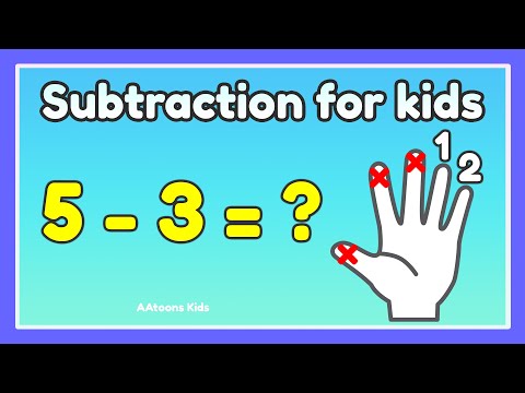 Subtraction for kids | Mathematics for kids | Learn Subtraction |  @AAtoonsKids