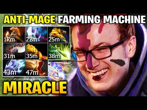 MIRACLE ANTI MAGE FARMING MACHINE 600 LAST HIT